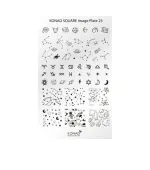 Форма мини KONAD Squave Image Plate 23