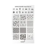 Форма мини KONAD Squave Image Plate 24