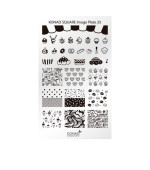 Форма мини KONAD Squave Image Plate 25