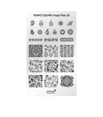 Форма мини KONAD Squave Image Plate 28