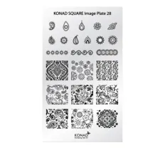 Форма мини KONAD Squave Image Plate 28
