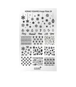 Форма мини KONAD Squave Image Plate 29