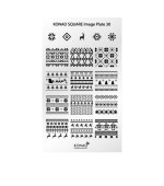 Форма мини KONAD Squave Image Plate 30