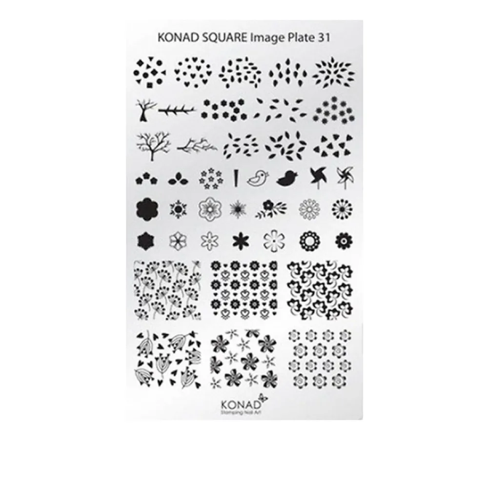 Форма міні KONAD Squave Image Plate 31