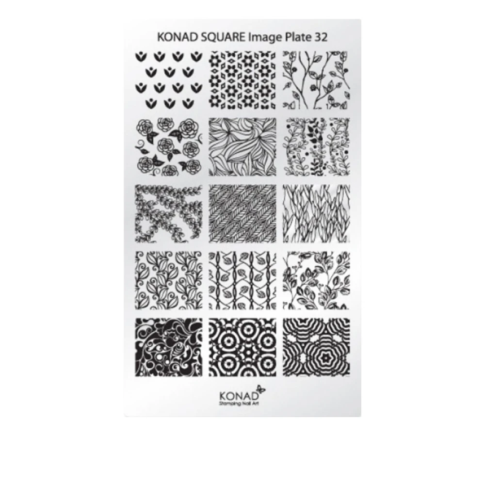 Форма міні KONAD Squave Image Plate 32