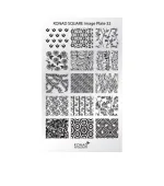 Форма мини KONAD Squave Image Plate 32