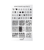 Форма мини KONAD Squave Image Plate 33