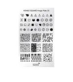 Форма міні KONAD Squave Image Plate 33
