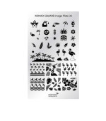 Форма мини KONAD Squave Image Plate 35