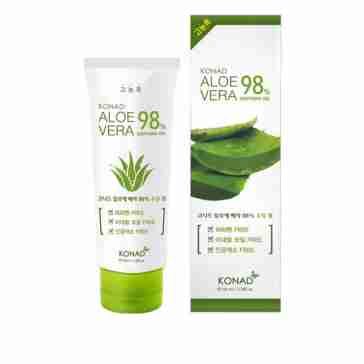 Гель увлажняющий KONAD Aloe Vera 98%, 100 мл