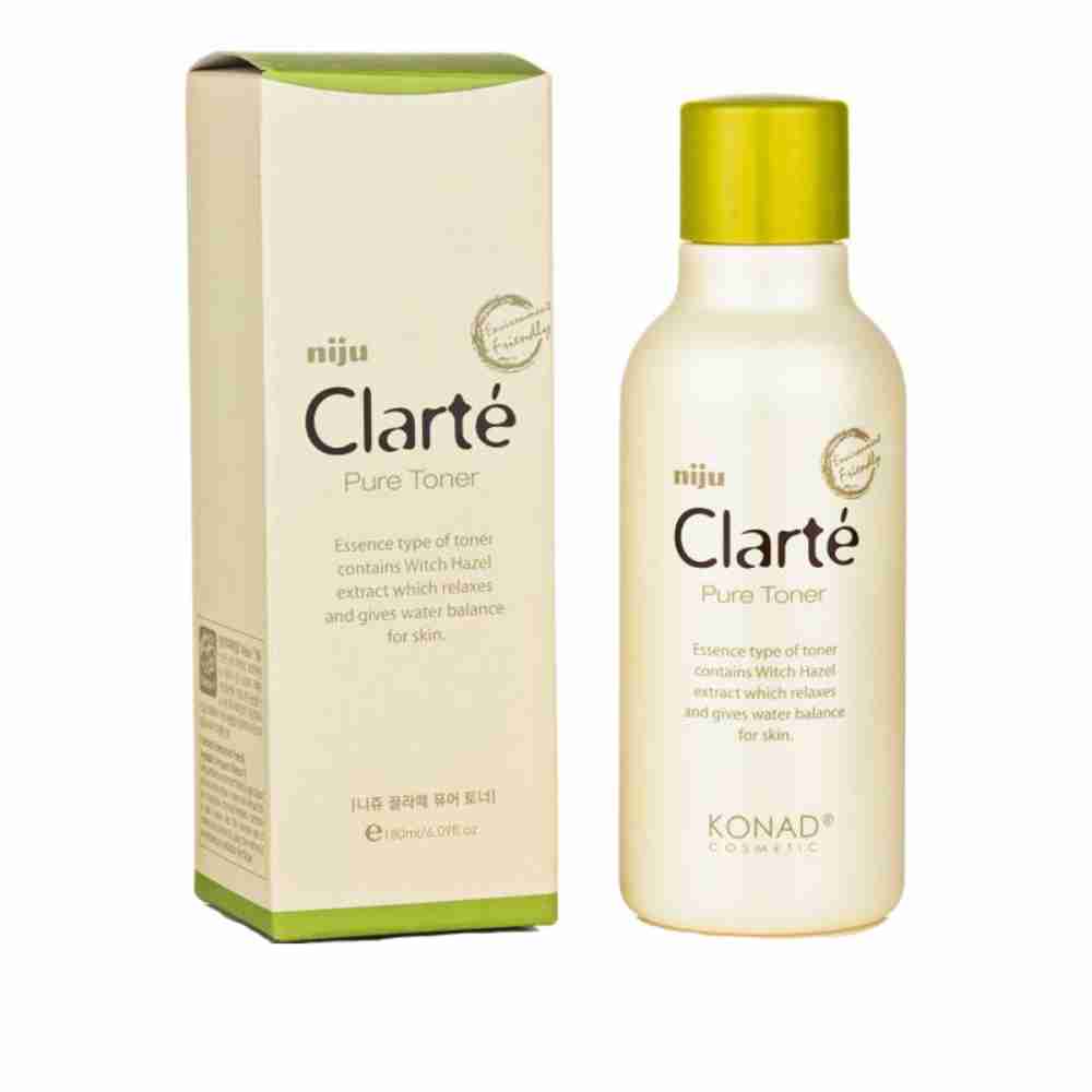 Тонер для обличчя KONAD niju Clarte Pure Toner з екстрактом Гамамелісу 180 мл