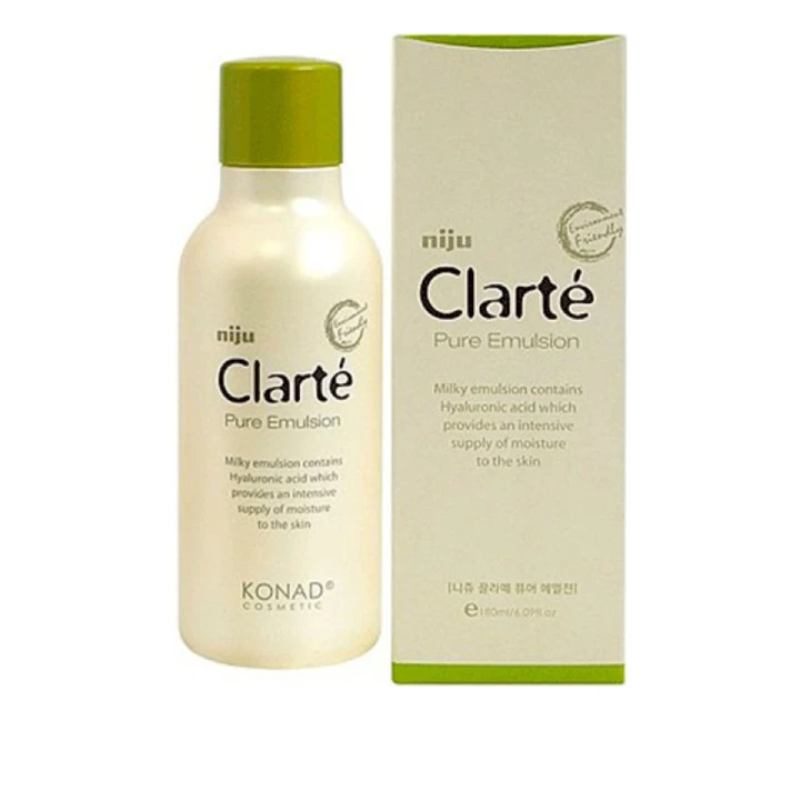 Емульсія для обличчя KONAD niju Clarte Pure Emulsion з гіалуроновою кислотою 180 мл