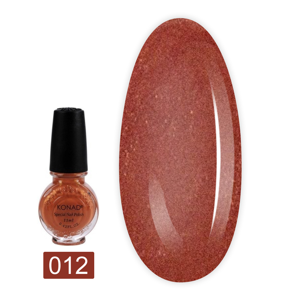Лак KONAD 11 мл (12 Gold Brown)