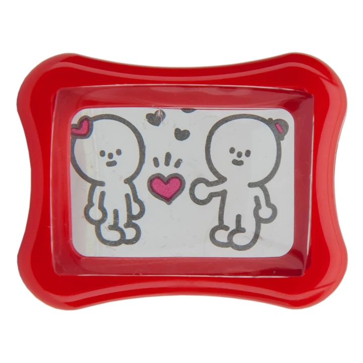 Штамп прозрачный (Красный)