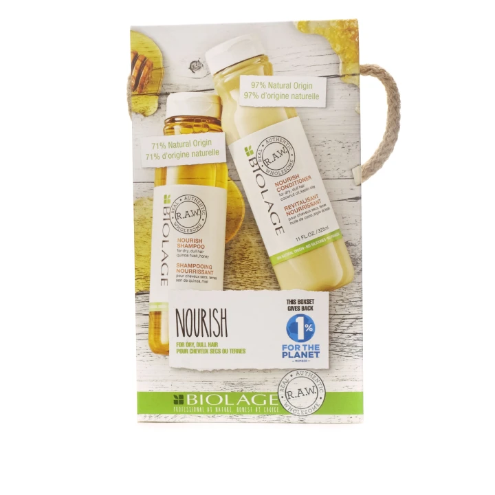Набор для питания сухих волос шампунь BioL R.A.W. Nourish Set 325 мл + кондиционер 325 мл