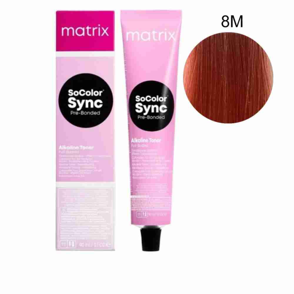 Краска для волос без аммиака Matrix Color SYNC 8M 90 г