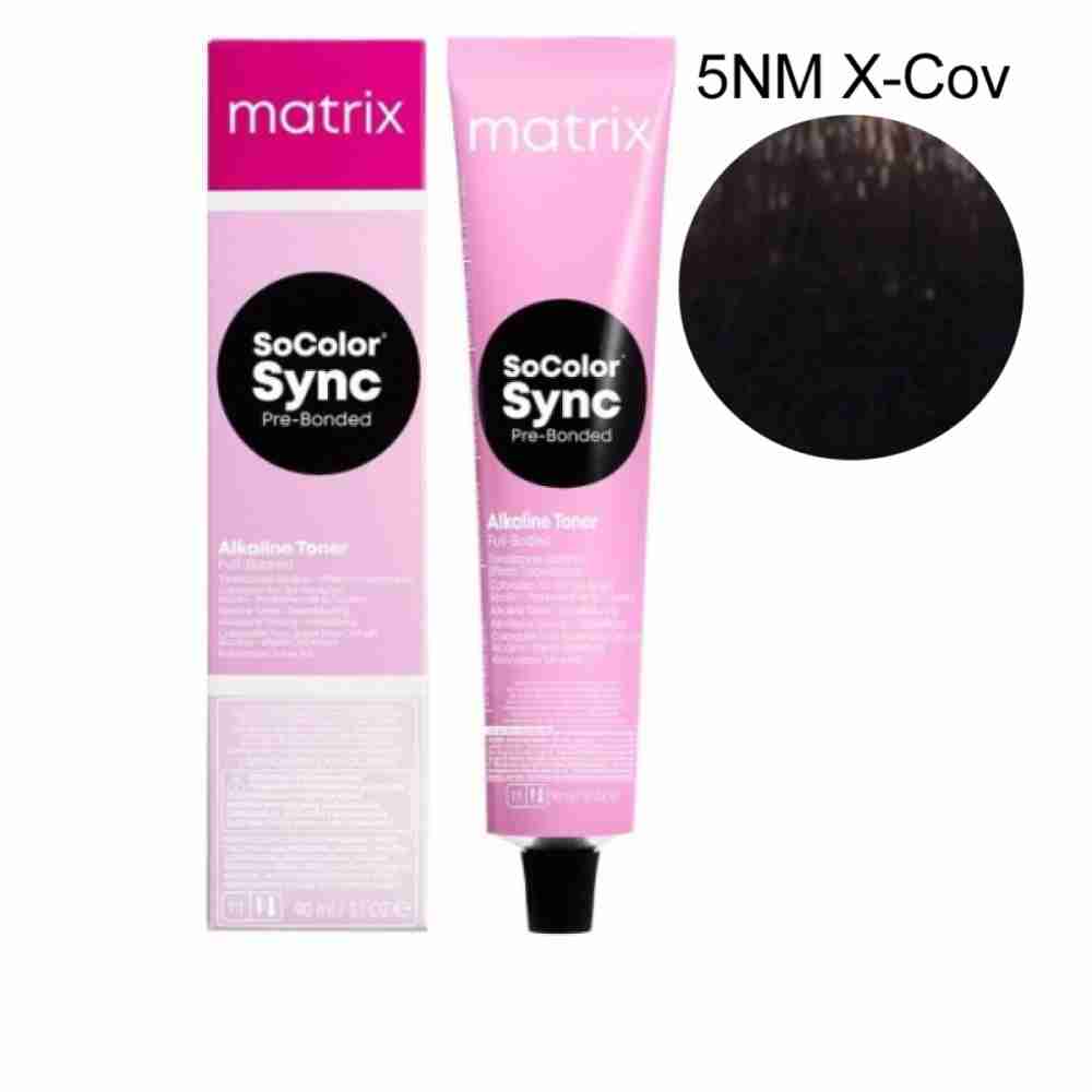 Фарба для волосся без аміаку Matrix Color SYNC 5NM X-Cov 90 г