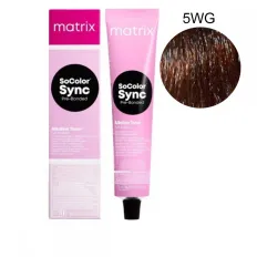 Фарба для волосся без аміаку Matrix Color SYNC 5WG 90 г