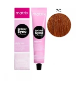 Краска для волос без аммиака Matrix Color SYNC 7C 90 г