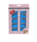 Прищепки для снятия гель лака 10 шт на блист/короб