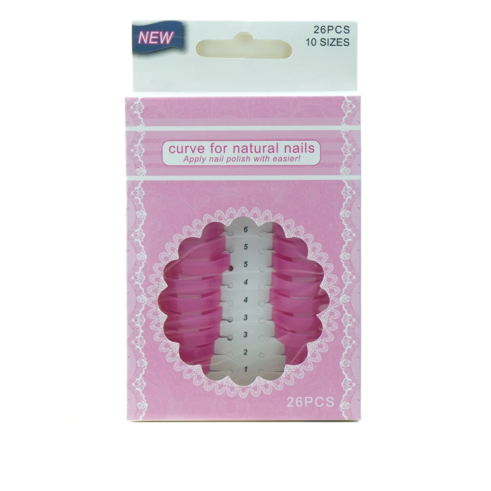 Накладка захисна для манікюру (10 розмірів 26шт)