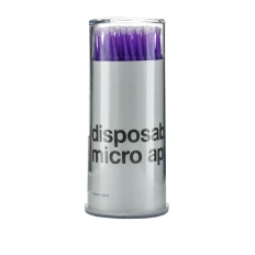 Палички NoName (брашер) для вій 100 шт (Фіолетовий МА-102)