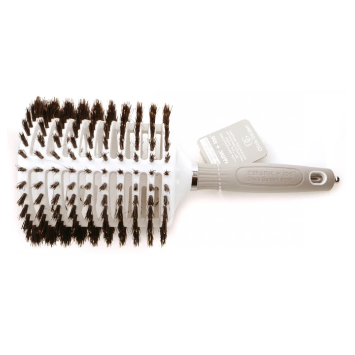 Щітка Olivia Garden Ceramic + ion TV BOAR Mega