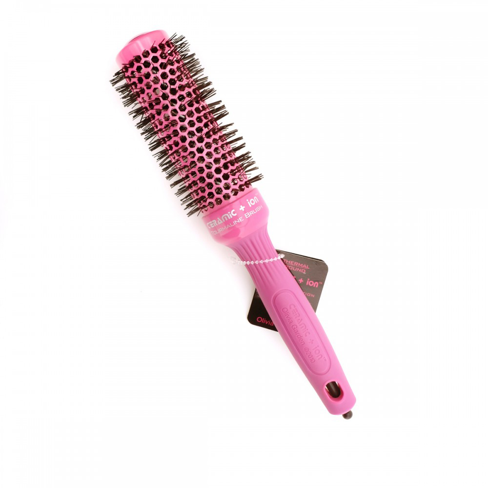 Щітка Olivia Garden Ceramic + ion Nano Thermal Brush Pink d 35