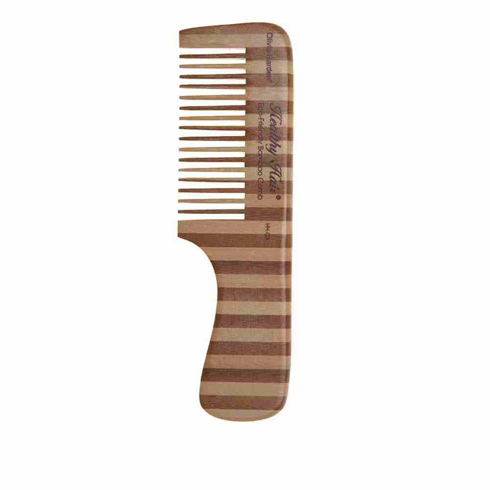 Гребінець бамбуковий Olivia Garden Healhty Hair Comb 3