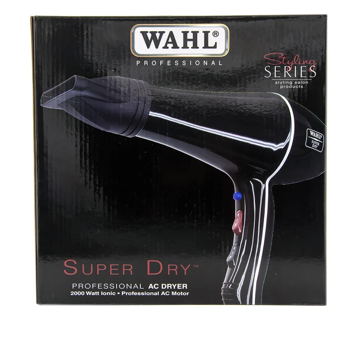 Фен WAHL SuperDry Tourmaline черный 2000W