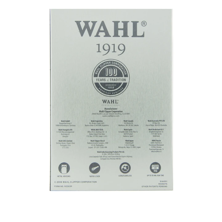Машинка для стрижки WAHL 100 year Clipper