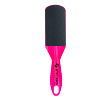 Педикюрная терка STALEKS PRO Expert 10 Type 2, 80/120 средняя, малиновая