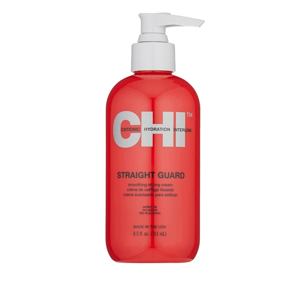 Крем для укладки и придания гладкости вьющимся волосам CHI Straight Guard 251 мл