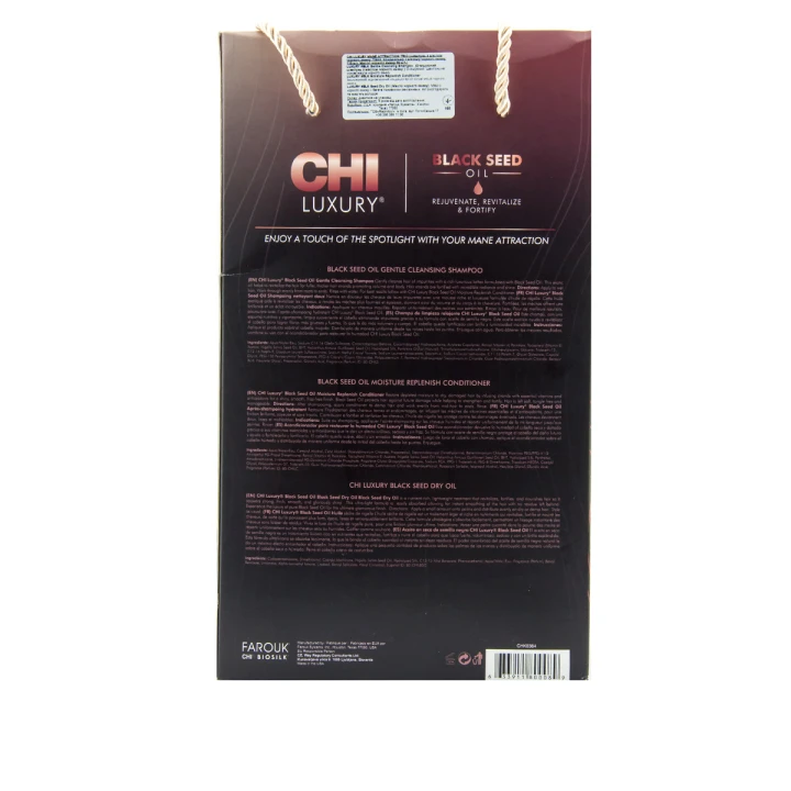 Набор CHI LUXURY Black Seed Oil (шампунь+кондиционер+масло)