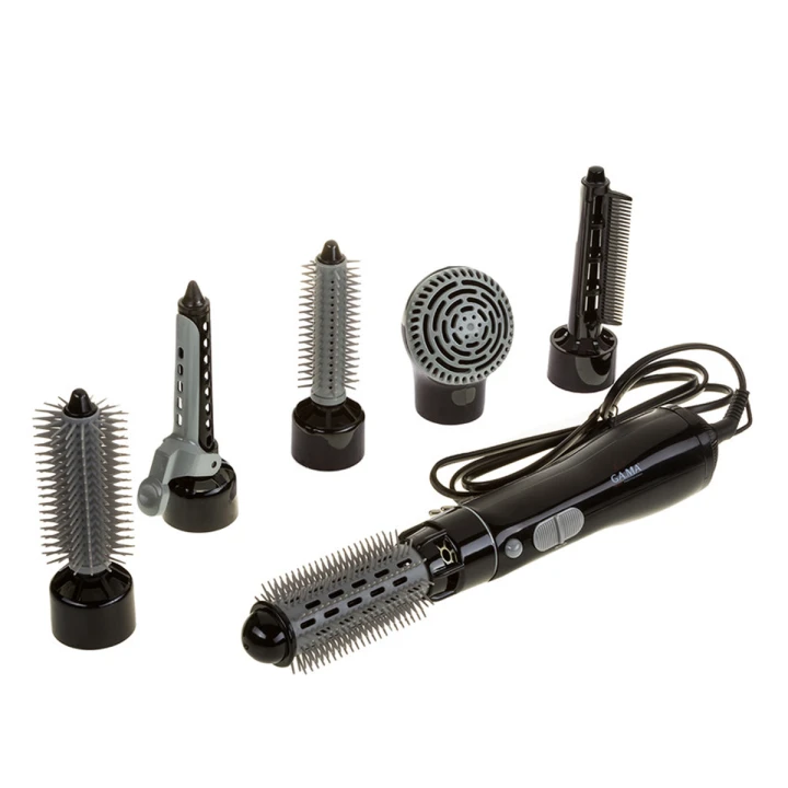 Фен-плойка GA.MA Multistyler Turbo700 + 6 насадок MS700