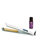 Плойка-выпрямитель турмалин GA.MA GI0101 Starlight Dig Argan + масло 30 мл