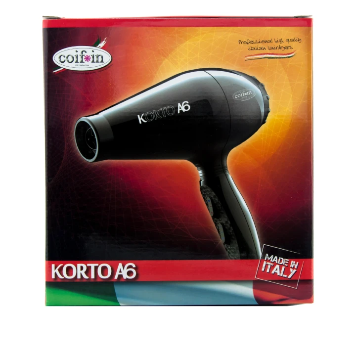 Фен GA.MA KA6ED001 Coifin Korto A6R черный 2200-2400W