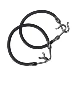 Гумки TICO з гачком чорні 13 см 6 шт