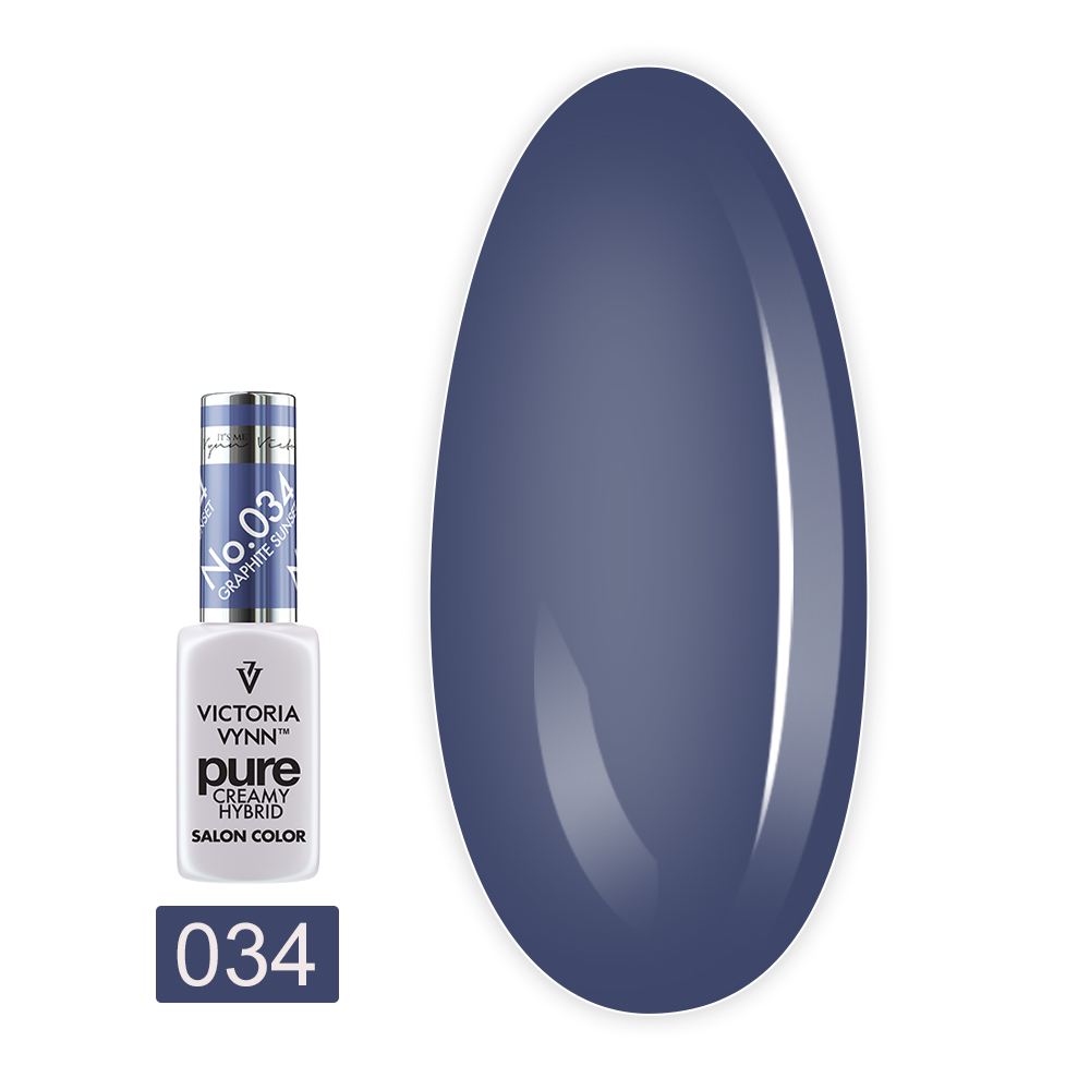 Гель лак Victoria Vynn Pure Creamy Hybrid, 8 мл (034)