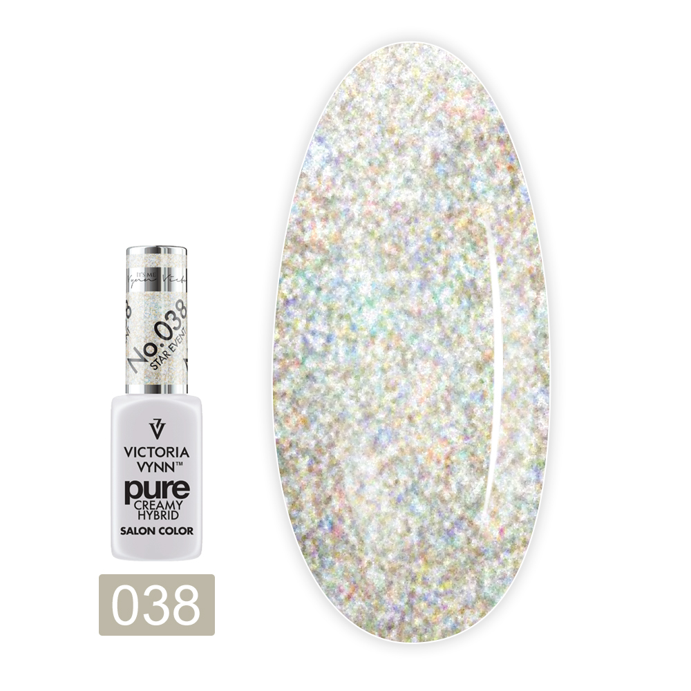 Гель лак Victoria Vynn Pure Creamy Hybrid, 8 мл (038)
