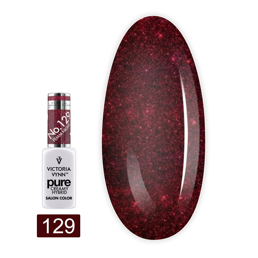 Гель лак Victoria Vynn Pure Creamy Hybrid, 8 мл (129)