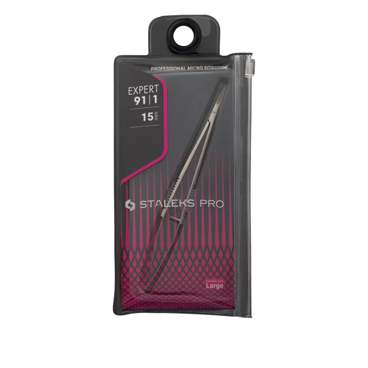Твизеры STALEKS EXPERT 90 TYPE 1 15 мм SE-90/1 микроножницы