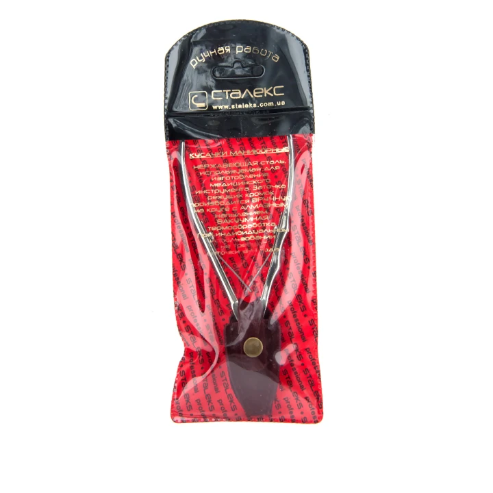 Кусачки  професійні для шкіри STALEKS EXPERT 21 16 мм NE-21-16 (КЛ-03)