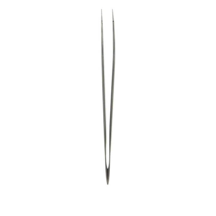 Пинцет профессиональный для ресниц STALEKS EXPERT 40 TYPE 1TE-40/1 L-образный, 50'