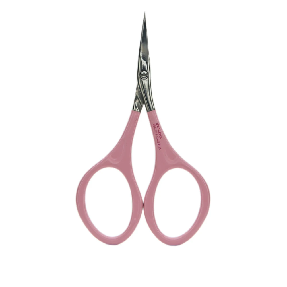 Ножницы для кутикулы STALEKS BEAUTY & CARE 11 TYPE 1 20 мм SBC-11/1 розовые