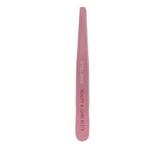 Пинцет для бровей STALEKS BEAUTY & CARE 11 TYPE 1 TBC-11/1 широкие прямые кромки