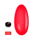 Гель-краска KOTO цветная 5 г (красная 06)