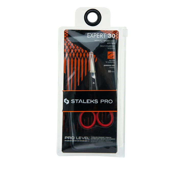 Ножиці професійні для брів STALEKS EXPERT 30 TYPE 1 32 мм SE-30/1