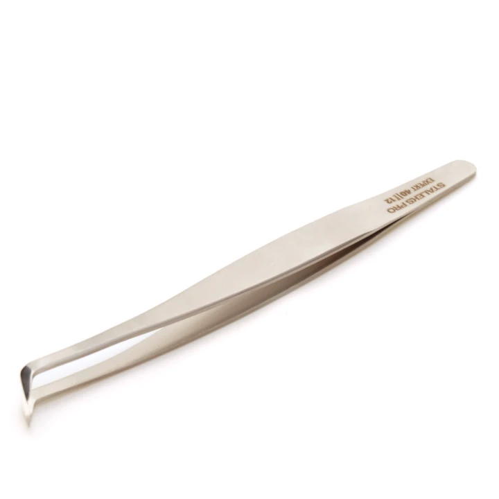 Пінцет професійний для вій STALEKS EXPERT 40 TYPE 12 TE-40/12 черевичок, 65'