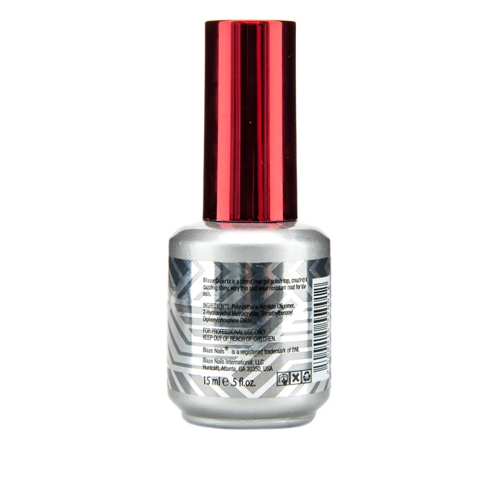 Топ Blaze Quartz Extra Gloss Top для гель лака с экстра-блеском 15 мл
